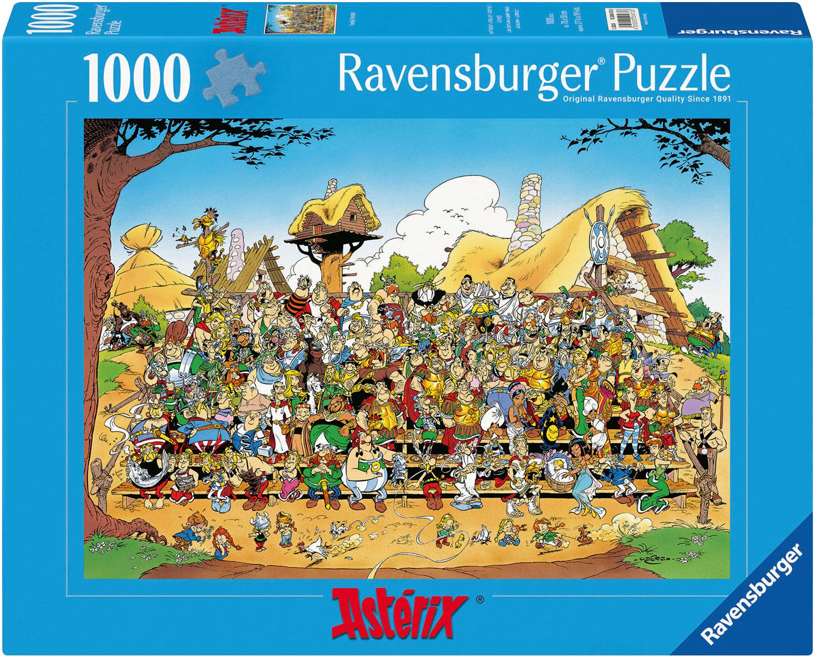 Ravensburger Puzzle Asterix, Familienfoto, 1000 Puzzleteile, günstig online kaufen