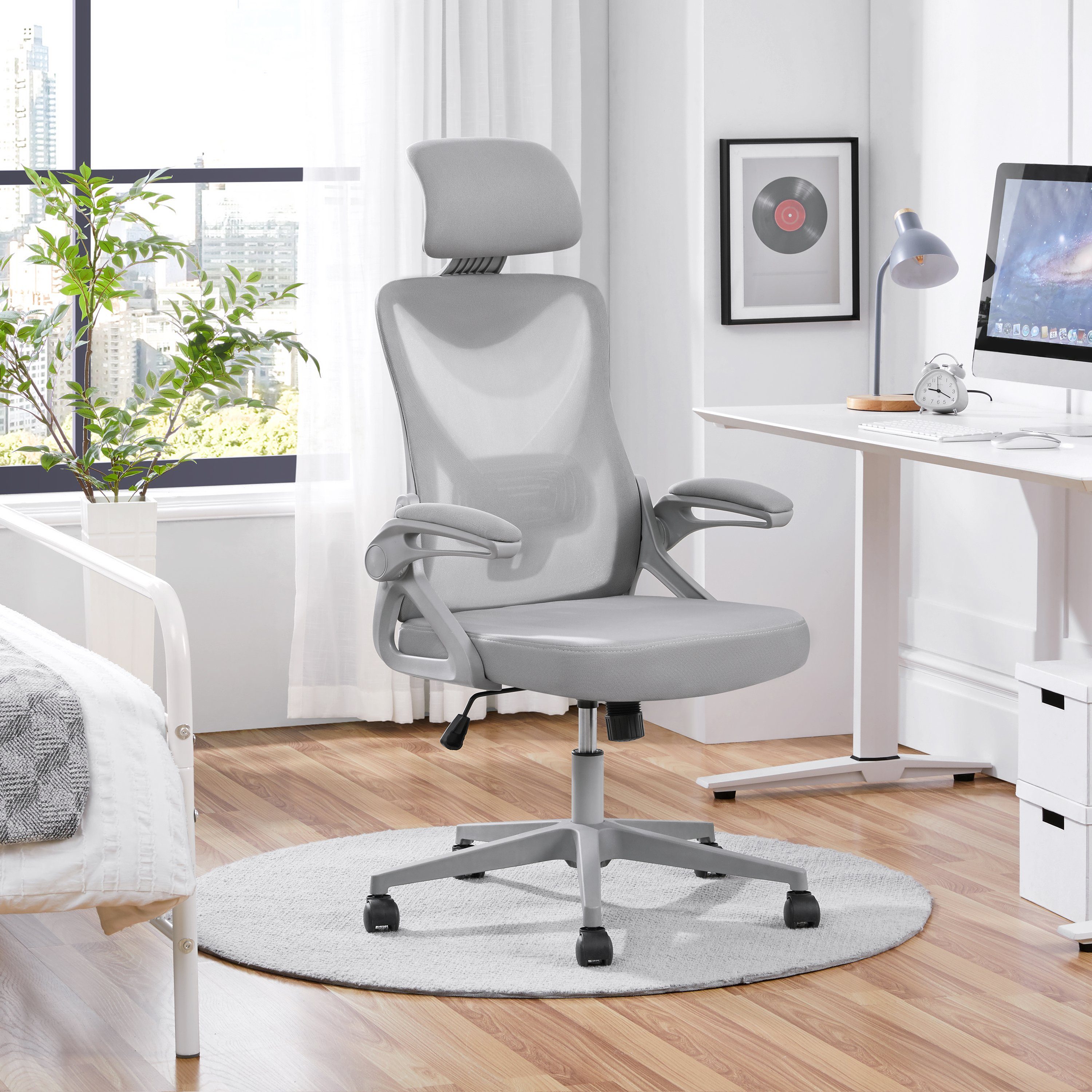 Yaheetech Drehstuhl, Bürostuhl Ergonomisch, Schreibtischstuhl mit günstig online kaufen