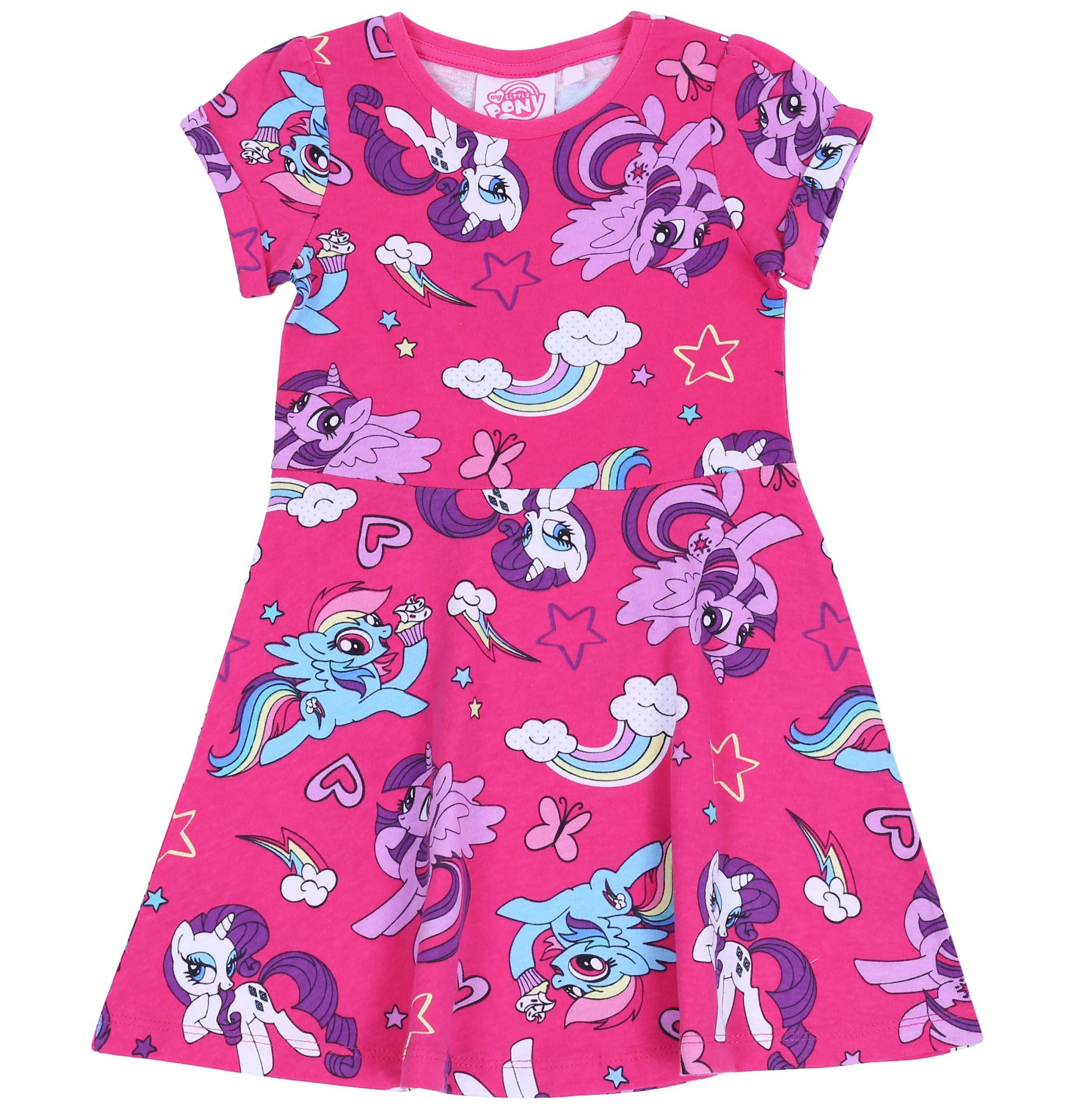 Sarcia.eu Sommerkleid Rosa Kleid My Little Pony Mein Kleines Pony HASBRO 18-24 Monate