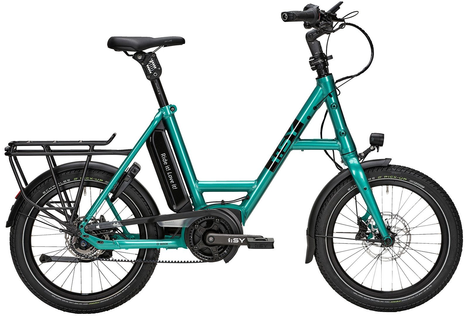 i:SY E-Bike i:SY E5 ZR F Comfort 545 Wh petrol 2023, 5 Gang, Nabenschaltung, Bosch Performance Line smart System, 545 Wh