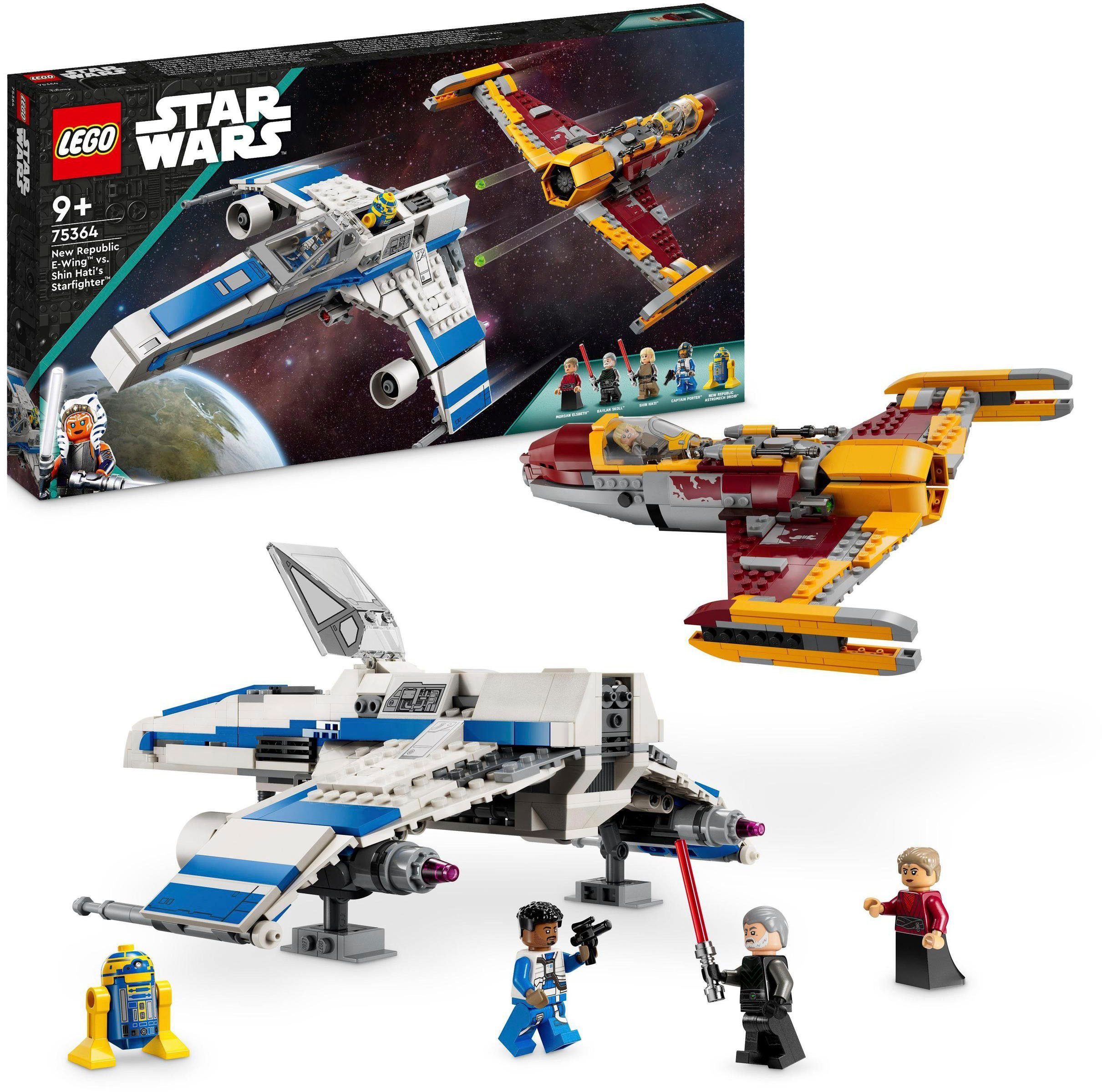 New Republic E-Wing vs. Shin Hatis Starfighter (75364) Konstruktionsspielsteine