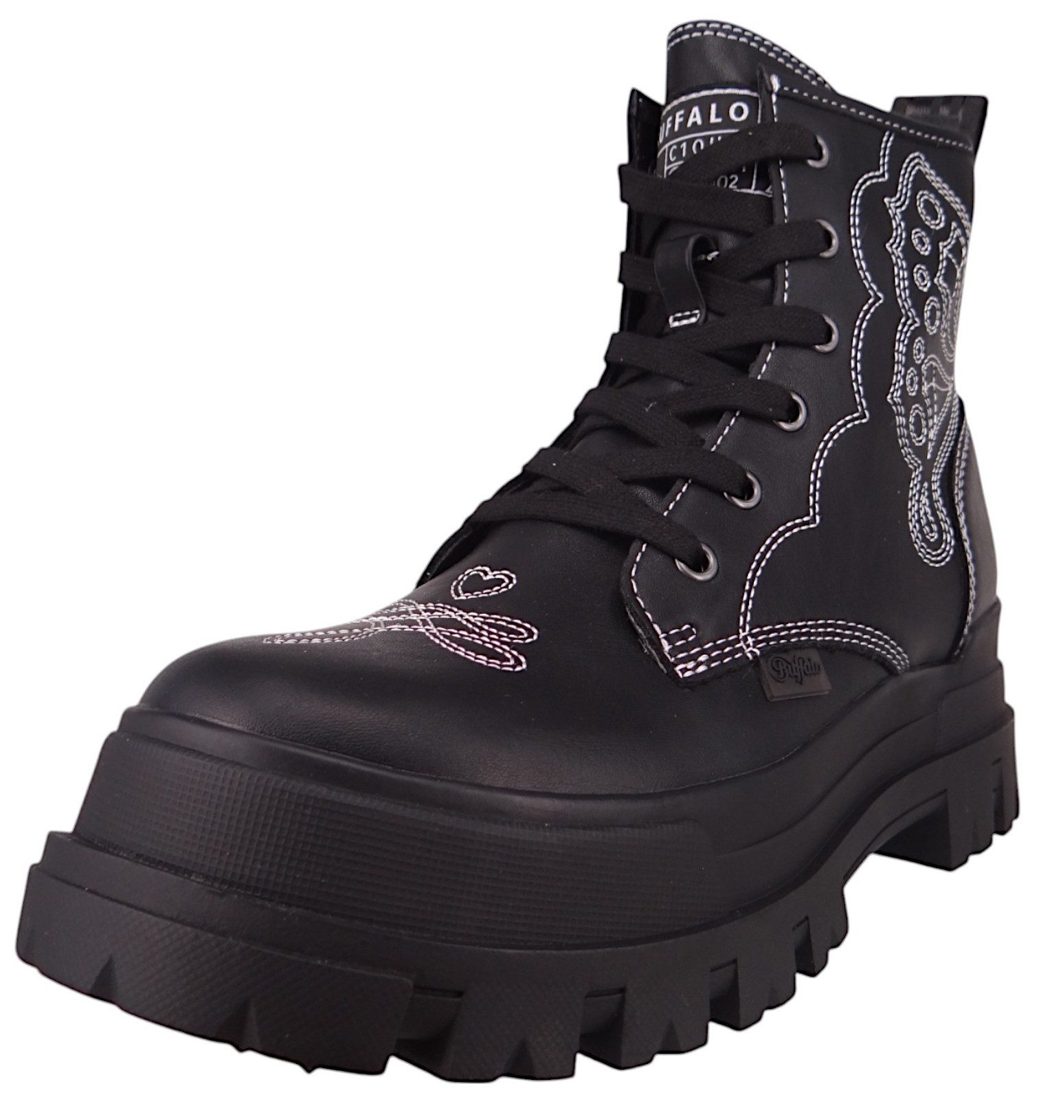 Buffalo 1622577 Aspha RLD West Black/White Stiefelette günstig online kaufen