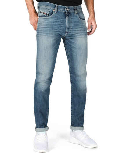 Diesel Slim-fit-Jeans Stretch Hose Mittel Blau - D-Strukt R09DK