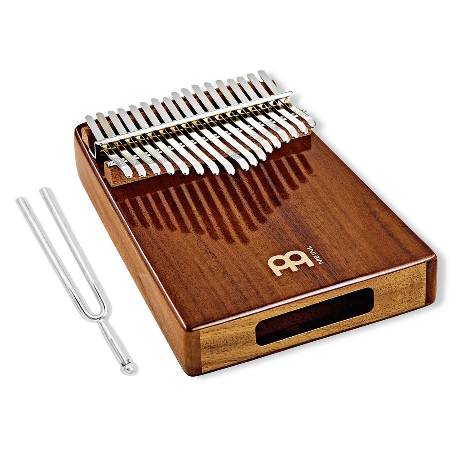 Meinl Sonic Energy Kalimba Meinl Sonic Energy Wah-Wah Kalimba KL1705H mit Stimmgabel, 1-St., Kalimba, Vorteils-Set mit Stimmgabel