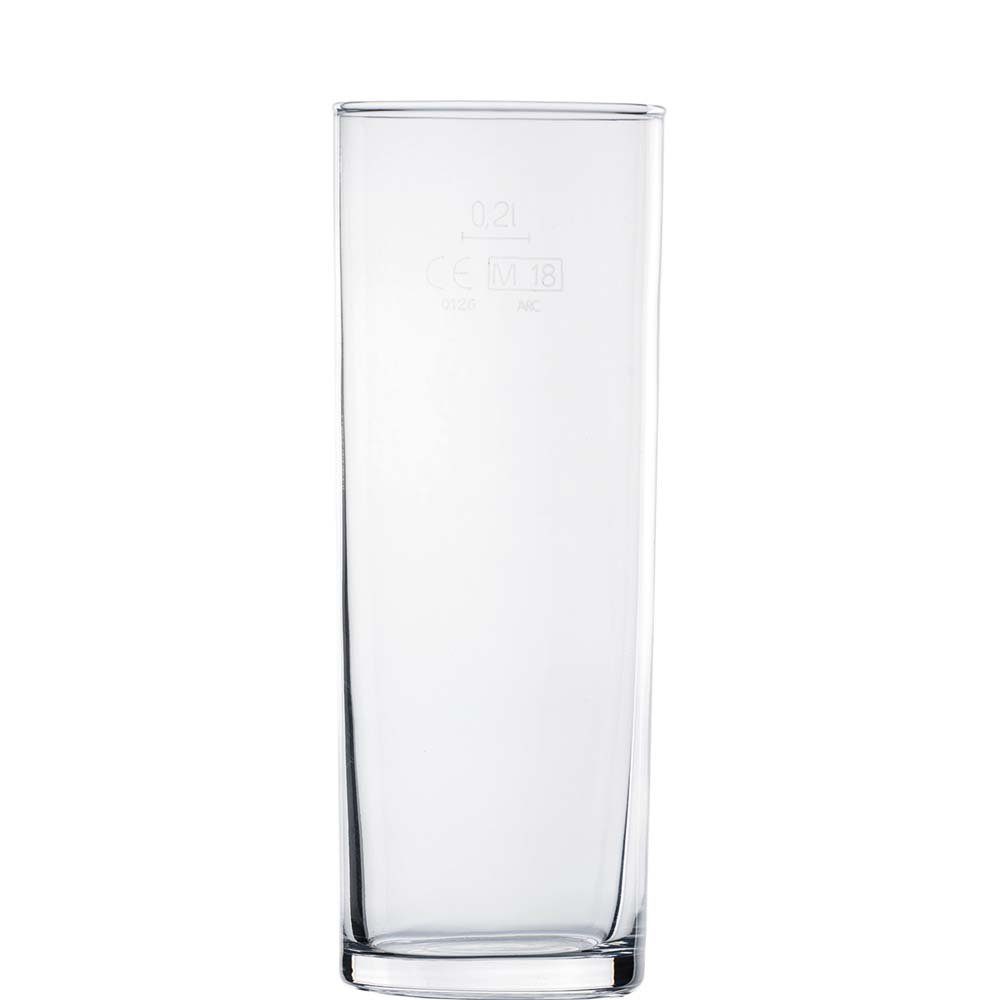 Table Roc Bierglas Kölner Stange, Glas, Bierglas 245ml Glas transparent 12 Stück