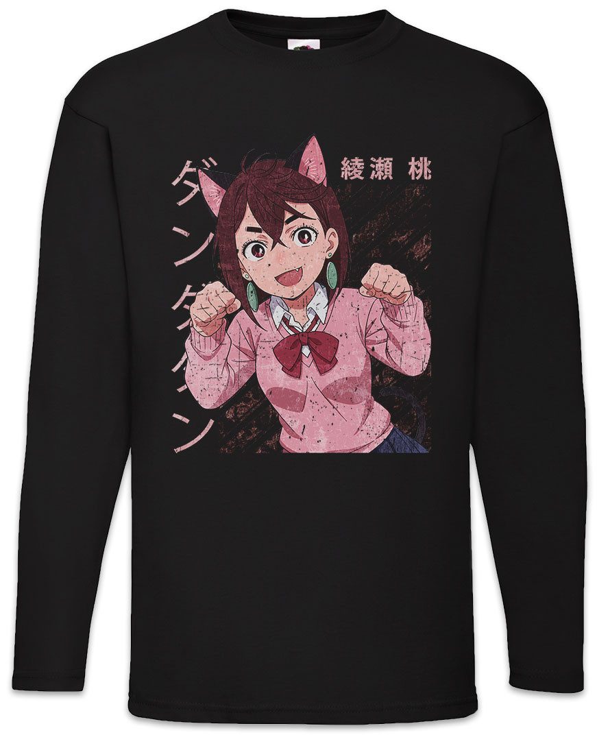 Langarmshirt Momo Anime Girl Langarm T-Shirt Dan Da Ayase Dan Dandadan Yukinobu