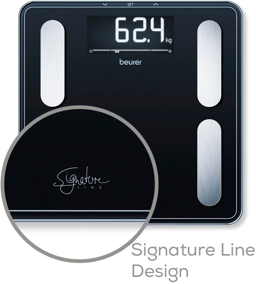 BEURER Körper-Analyse-Waage BF 400 Signature Line – Bild 3 von 5