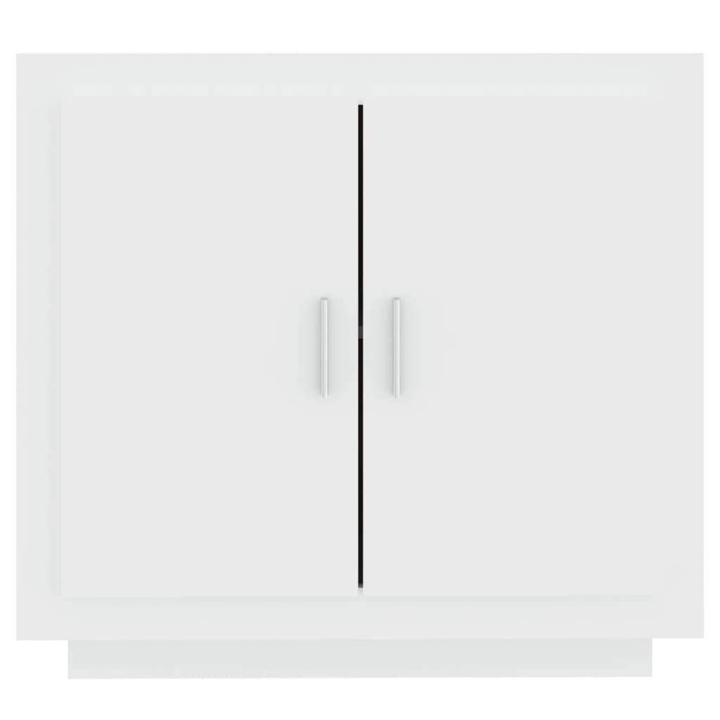 vidaXL Sideboard NA Sideboard Weiß 80x40x75 cm Spanplatte