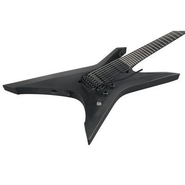 Ibanez E-Gitarre, Iron Label XPTB720-BKF Black Flat - E-Gitarre