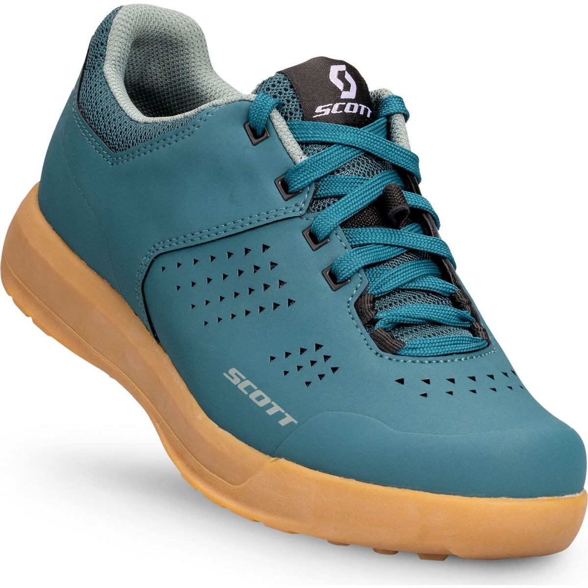 Scott Shoe W's Mtb Shr-alp Flat Lace Fahrradschuh Leistungsstarker All-Mountain-Schuh für Plattformpedale mit Sticki