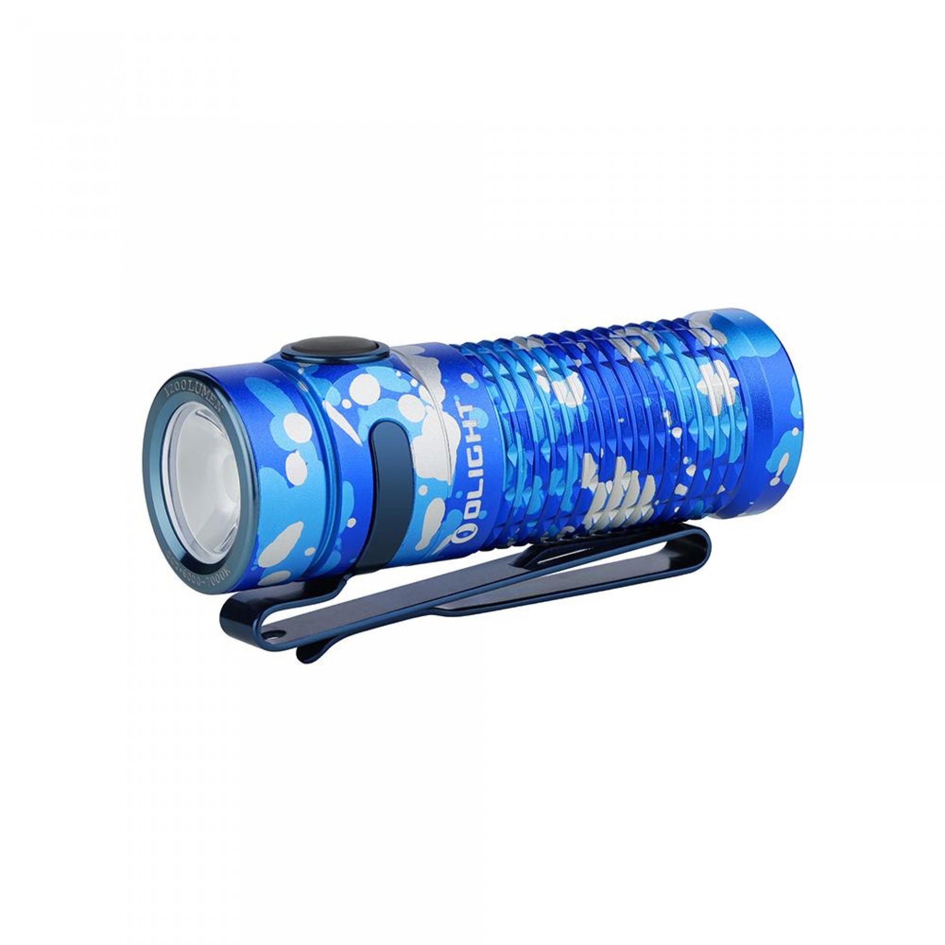 OLIGHT LED Taschenlampe OLIGHT Baton 3 LED Aufladbare Kaltweiße Taschenlampe Ocean Camo