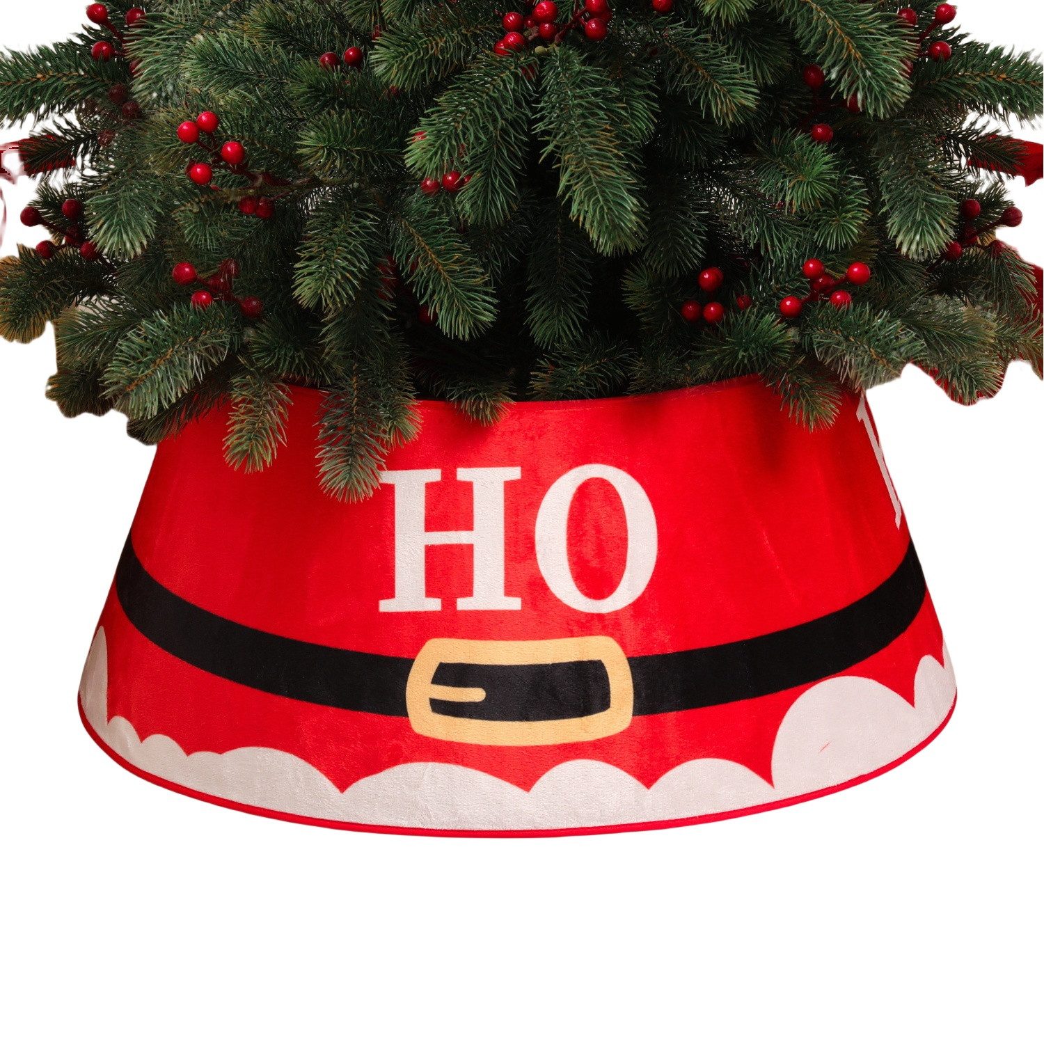 Coonoor Christbaumschmuck Weihnachtsbaum Kragen Weihnachtsbaum Rock Ständer Weihnachtsbaumdecke