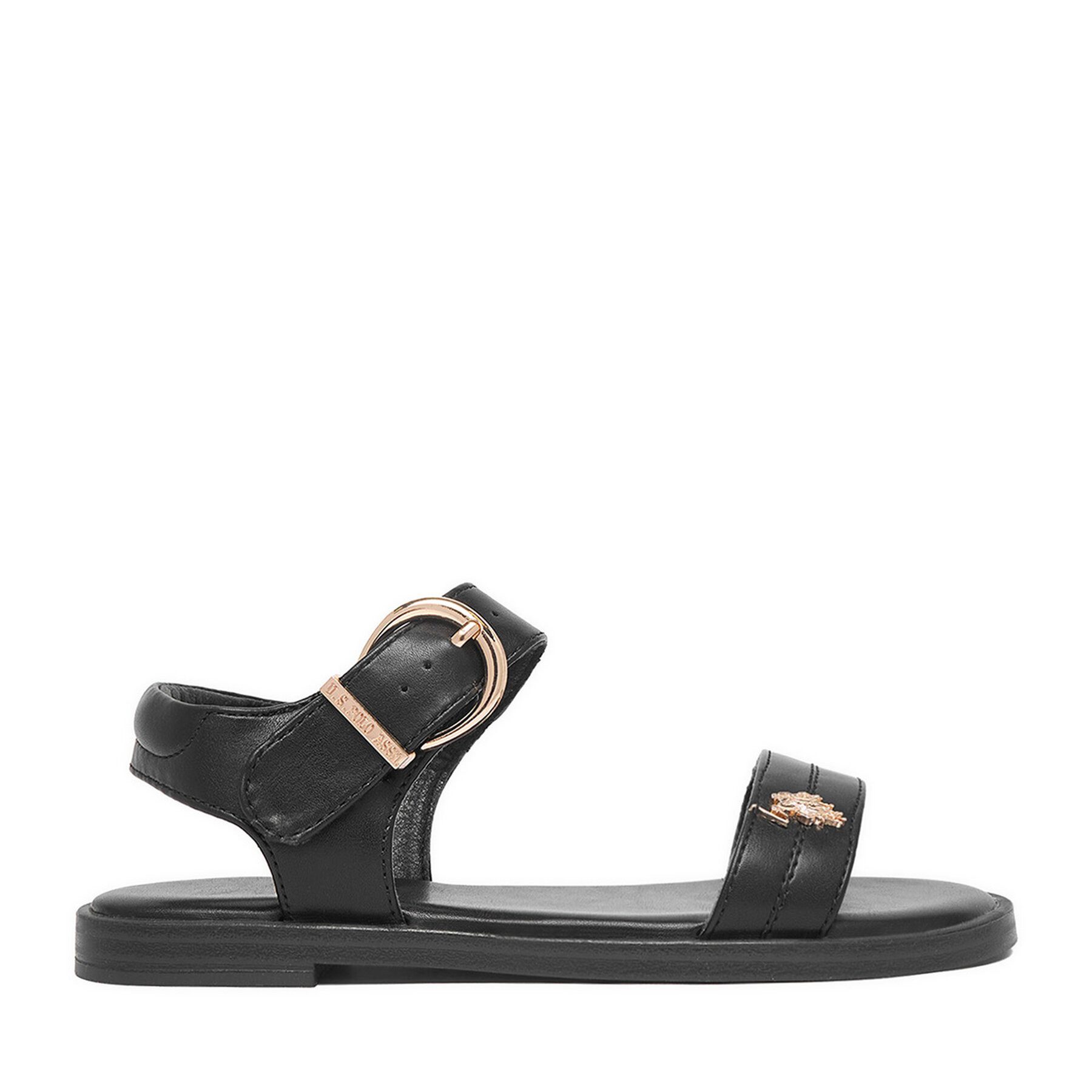 U.S. Polo Assn. US Polo Assn Sandalen Mädchen Schwarz Sandale