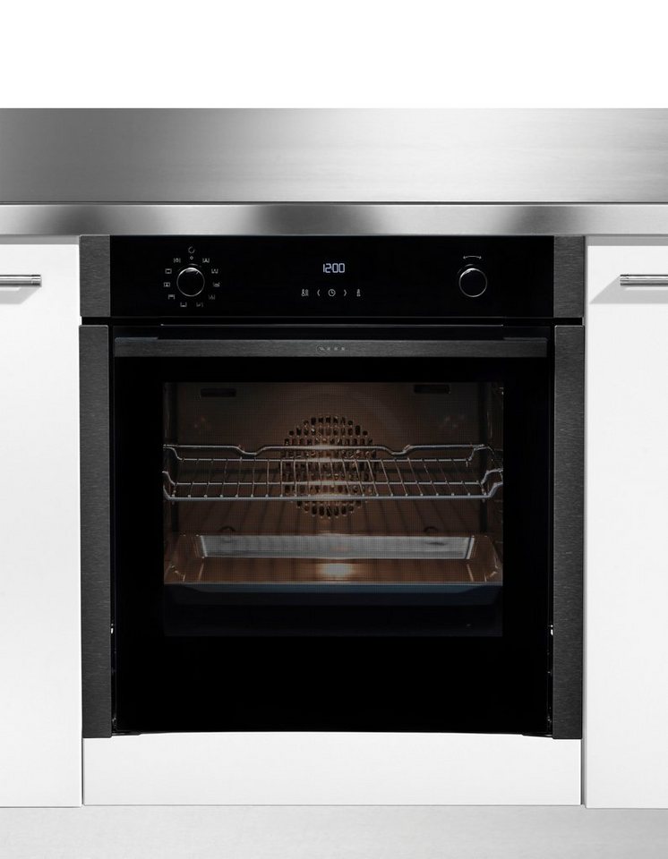 NEFF Backofen B5ACH7AG1, Pyrolyse-Selbstreinigung, voll versenkbare Ofentür  dank Slide & Hide®