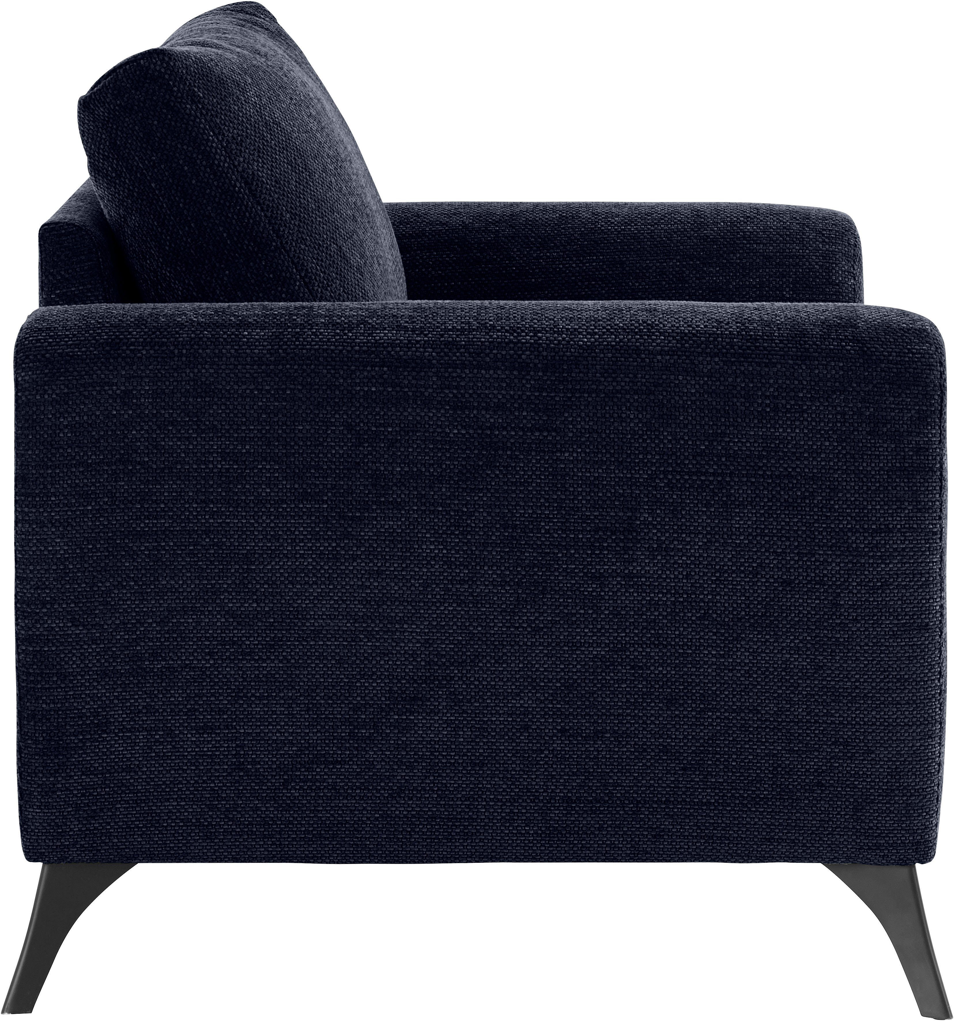 INOSIGN Sessel Lörby, bis 140kg Belastbarkeit mit Sitzplatz, Aqua pro auch clean-Bezug