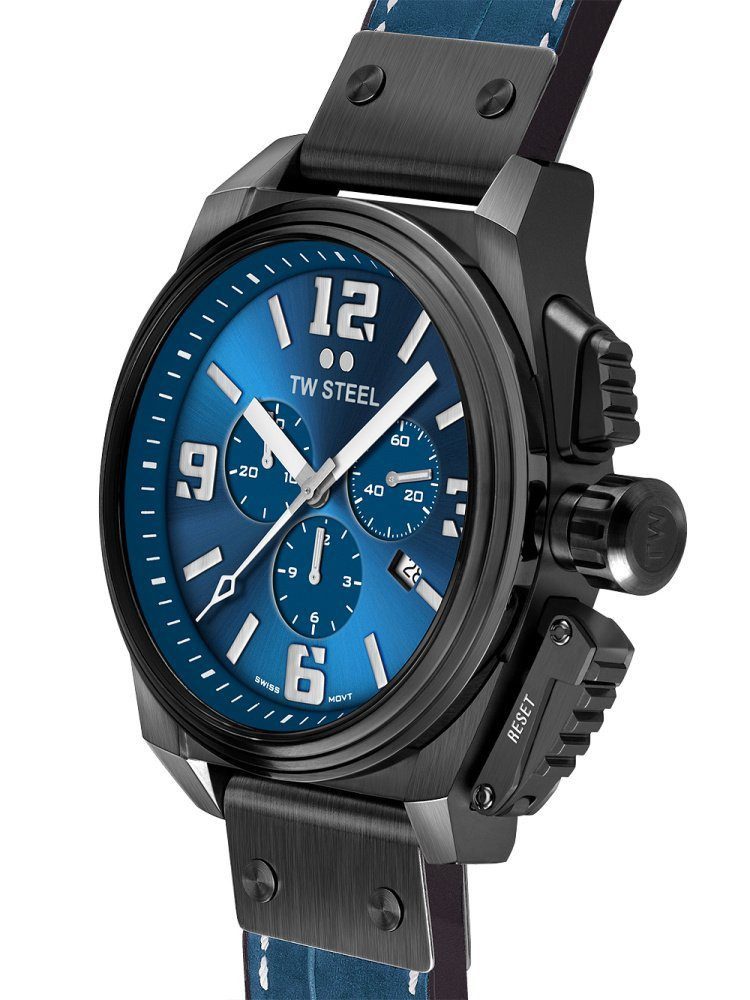 TW Steel Chronograph TW Steel New Canteen Chronograph TW1016 TW1016, Hochwertiges Produkt mit zeitlosem Design, sorgfältiger Verarbeitung