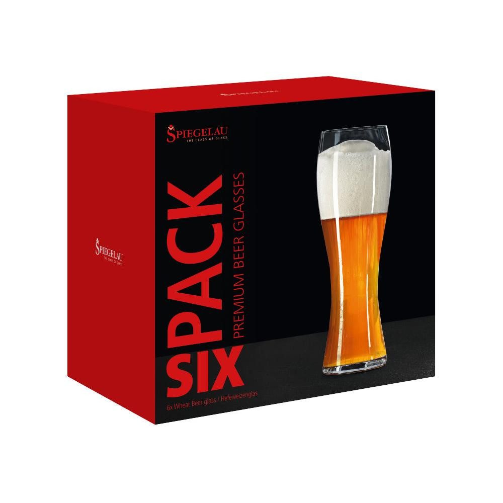 SPIEGELAU Bierglas Hefeweizengläser Beer Classic (6-teilig)
