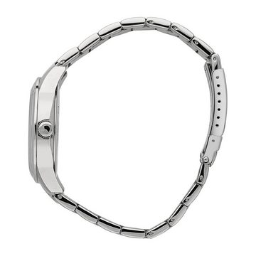 Sector Quarzuhr Sector Herren Armbanduhr Analog, Herren Armbanduhr rund, groß (ca. 45mm), Edelstahlarmband silber