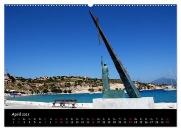 CALVENDO Wandkalender Griechenland - Insel Samos (Premium, hochwertiger DIN A2 Wandkalender 2023, Kunstdruck in Hochglanz)