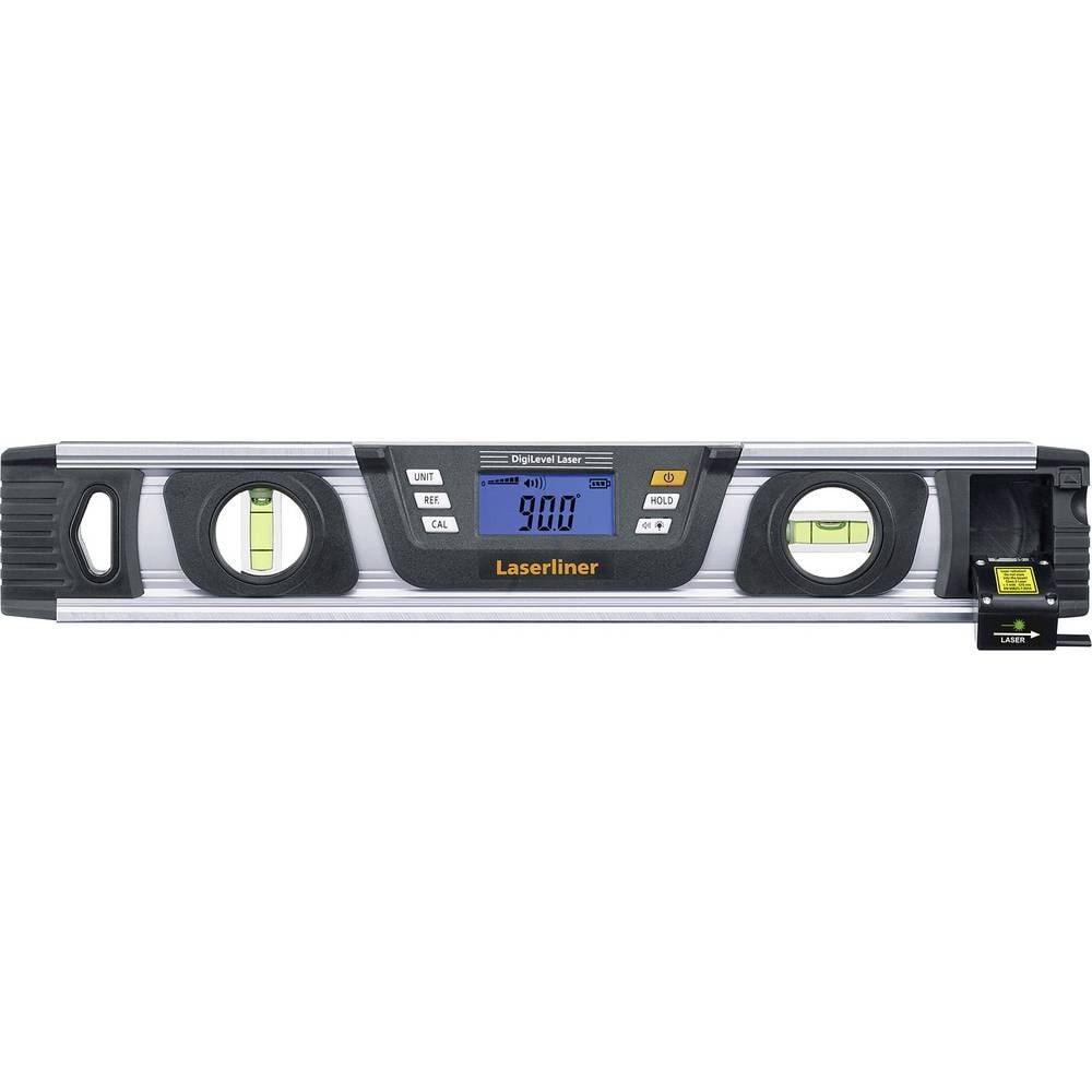 LASERLINER Wasserwaage Digitale Elektronik-Wasserwaage mi Lasertechnologie 081.255A, mit Magnet