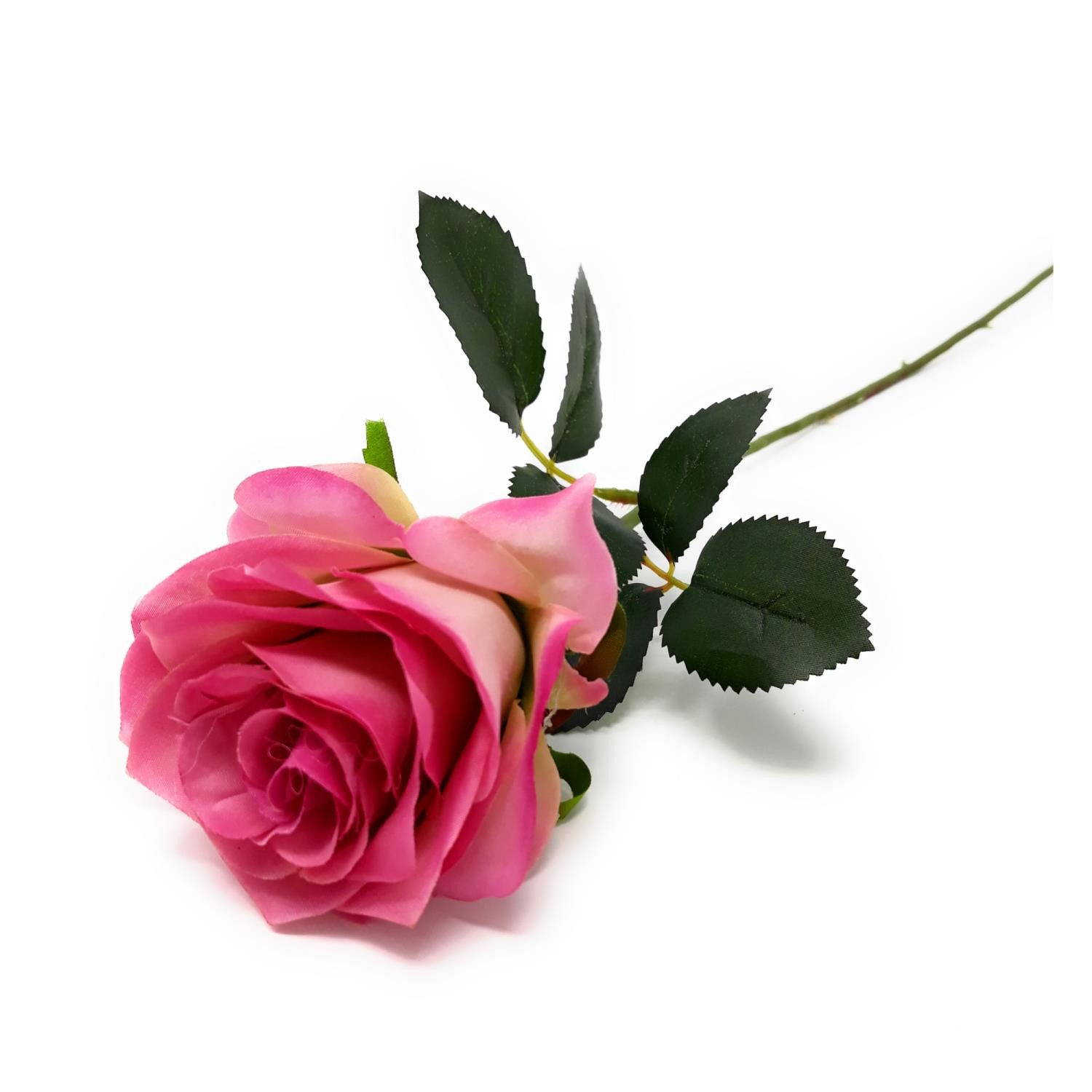 Kunstblume Pink, Durchmesser 7 cm, Emerald, günstig online kaufen