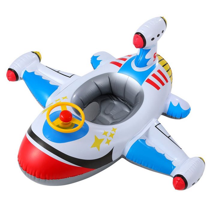 wimm Schwimmhilfe Aufblasbare Schwimmring Flugzeug Pool Spielzeug Schwimmsitz