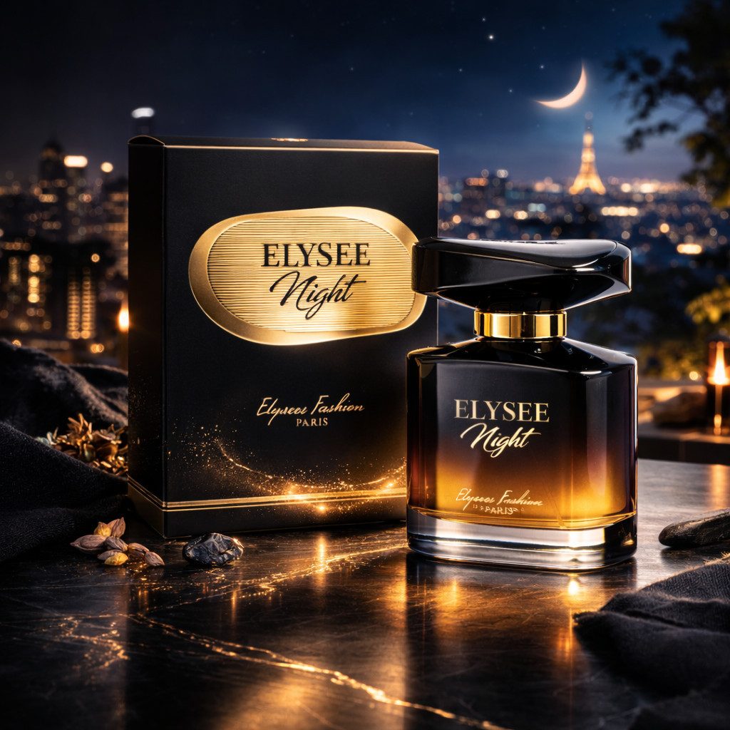 Elysees Fashion Paris Eau de Parfum Elysee Night Damenduft, Blumig, Orientalisch, aus Paris 100 ml, 1-tlg., Hergestellt in Paris, Langanhaltend, Süß, Verführerisch