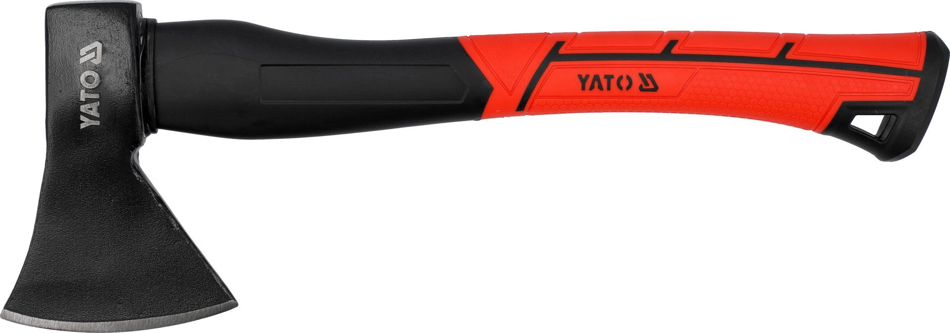TRIZERATOP Axt Axt, Handbeil 600g, Fiberglasstiel, 42 cm Länge
