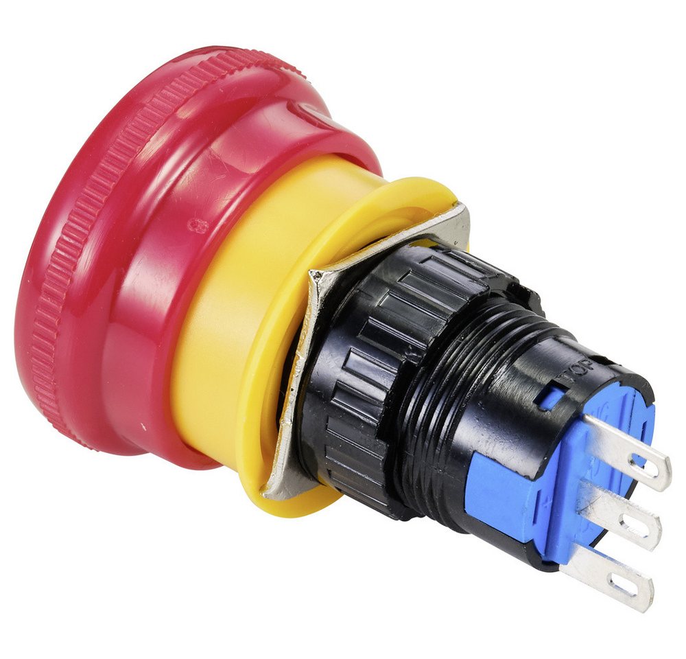 Thumbnail - TRU COMPONENTS Schalter TRU COMPONENTS Not-Aus-Schalter 3 A 1 Öffner IP40 1 St. (TC-9219032)