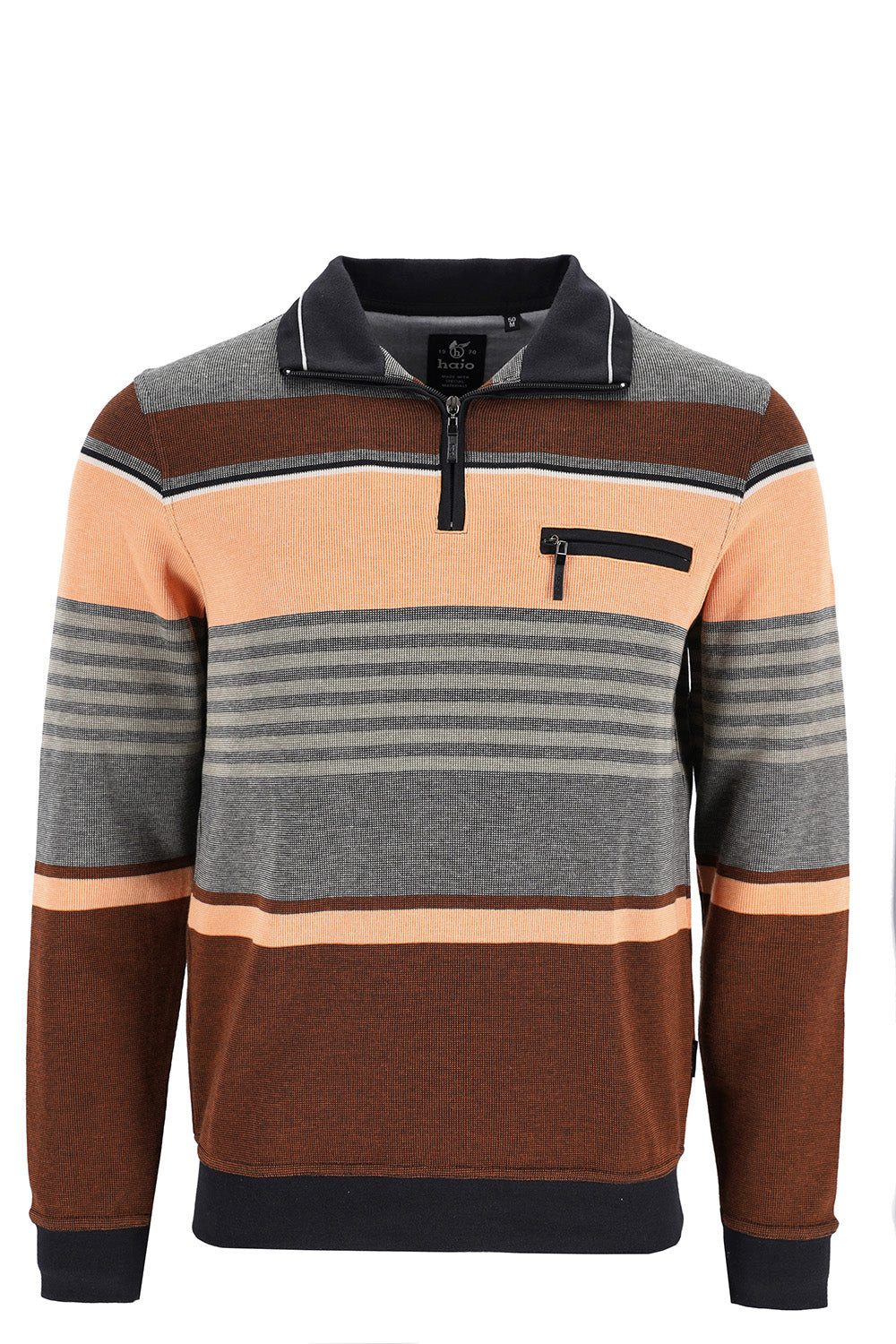Hajo Sweatshirt Sweatshirt mit Zip und günstig online kaufen