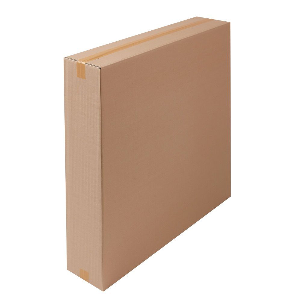 Versandkarton Faltkarton 1-wellig, 915 mm x 200 mm x 860 mm, 5 Stück