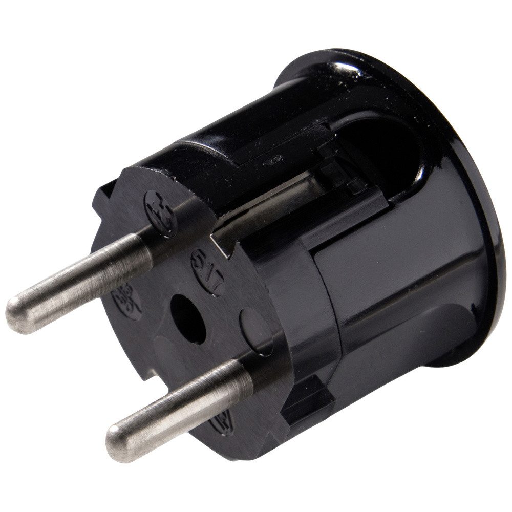 Martin Kaiser 517/sw Schutzkontakt-Winkelstecker Polyamid 6 250 V Sch Steckernetzteil