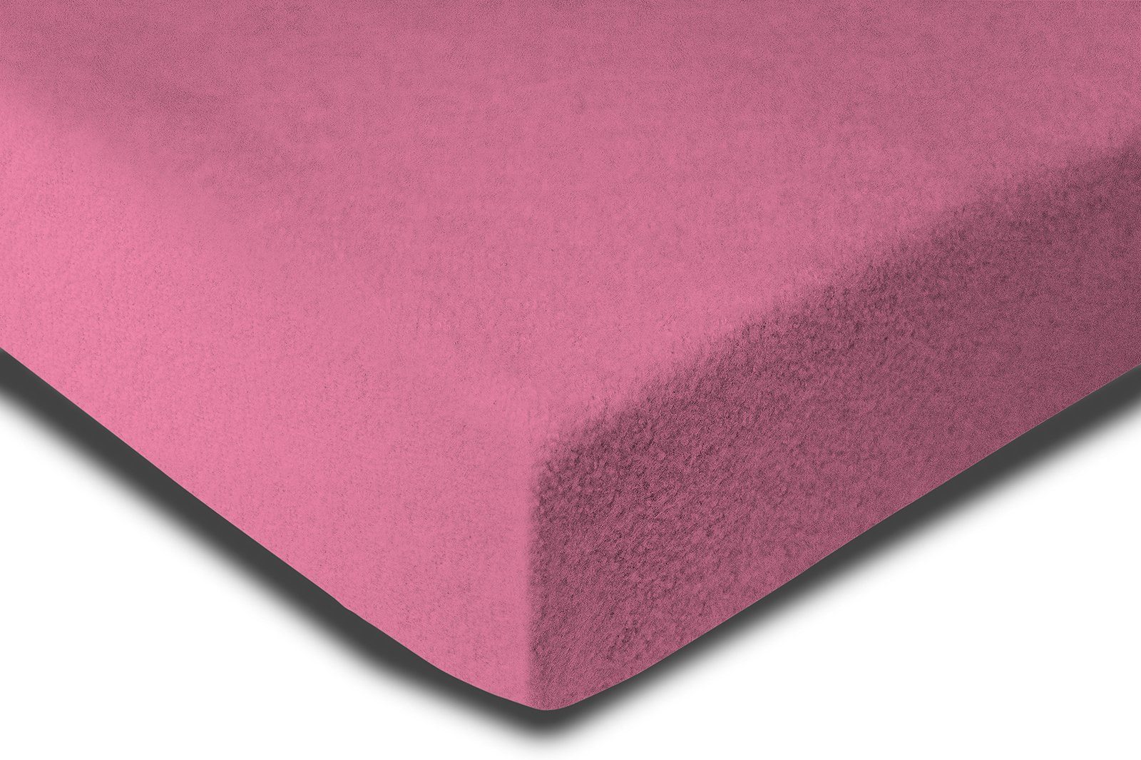 rundum, und Flausch, Thermofleece One (1 Fleece, Winter flauschig rosa kuschelig Gummizug: Spannbettlaken Home, warmes Stück),