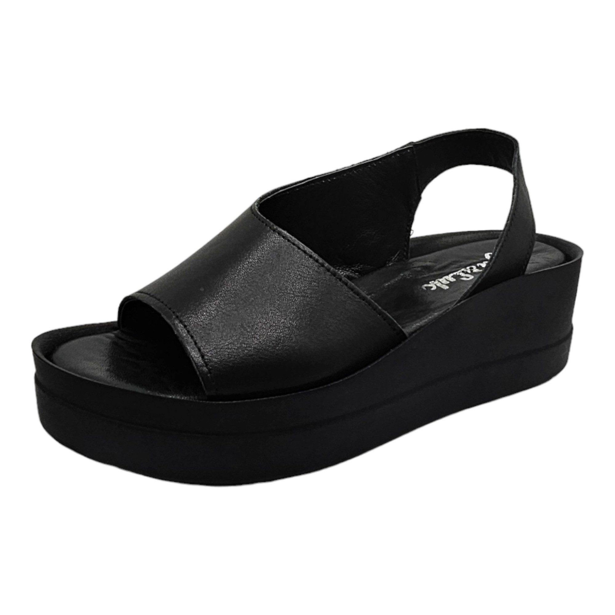 Yu&Luk Sommerschuh Riemchensandale mit Keilabsatz, Sandalette, Leder günstig online kaufen