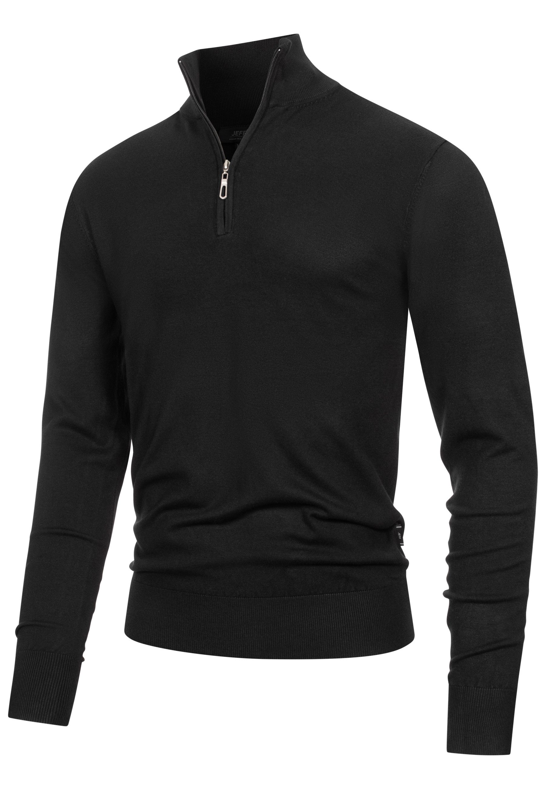 Jeff Strickpullover Frankie Feinstrickpullover mit Stehkragen günstig online kaufen