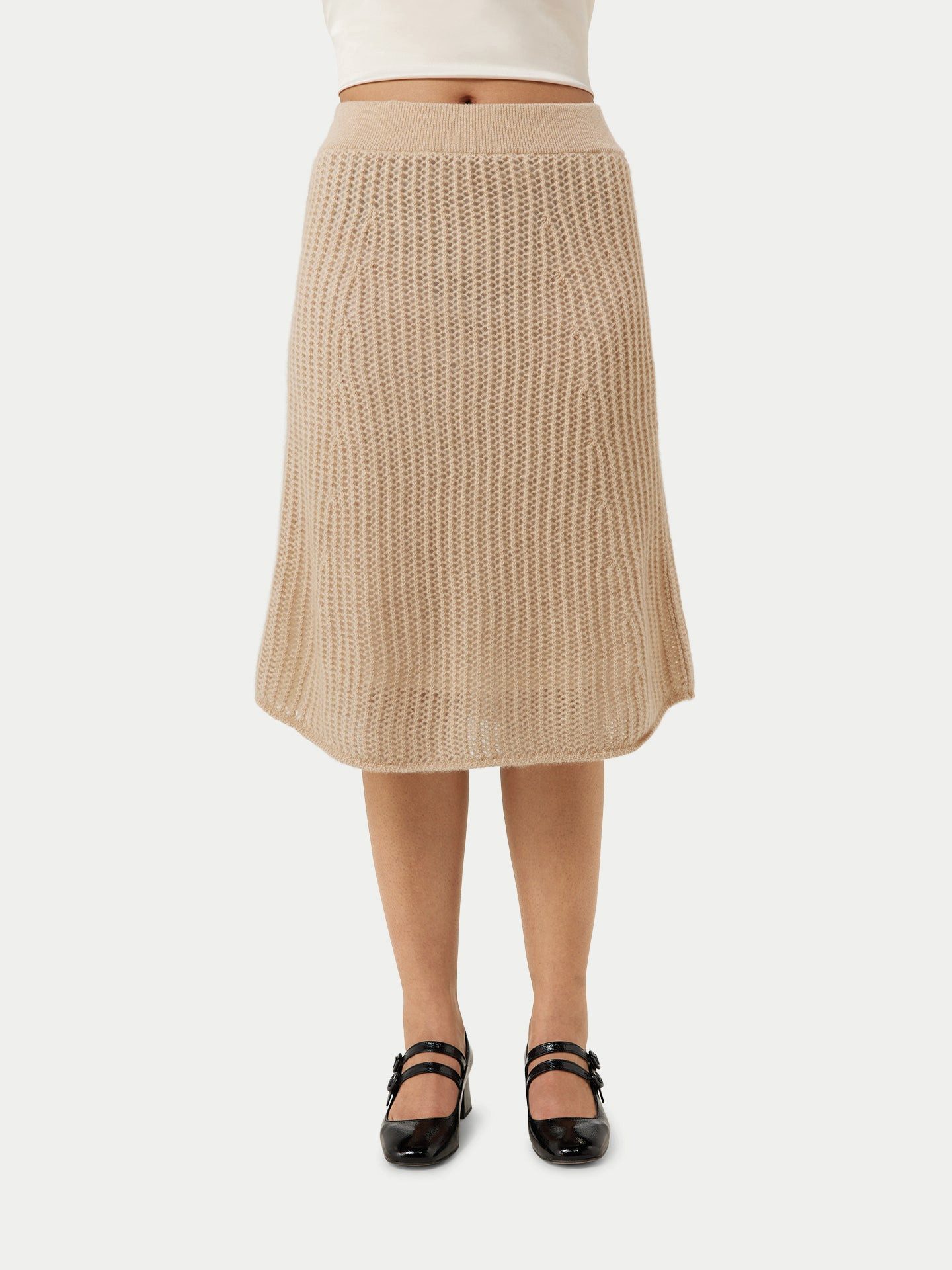 GOBI Cashmere Strickrock Kaschmir Rock aus günstig online kaufen