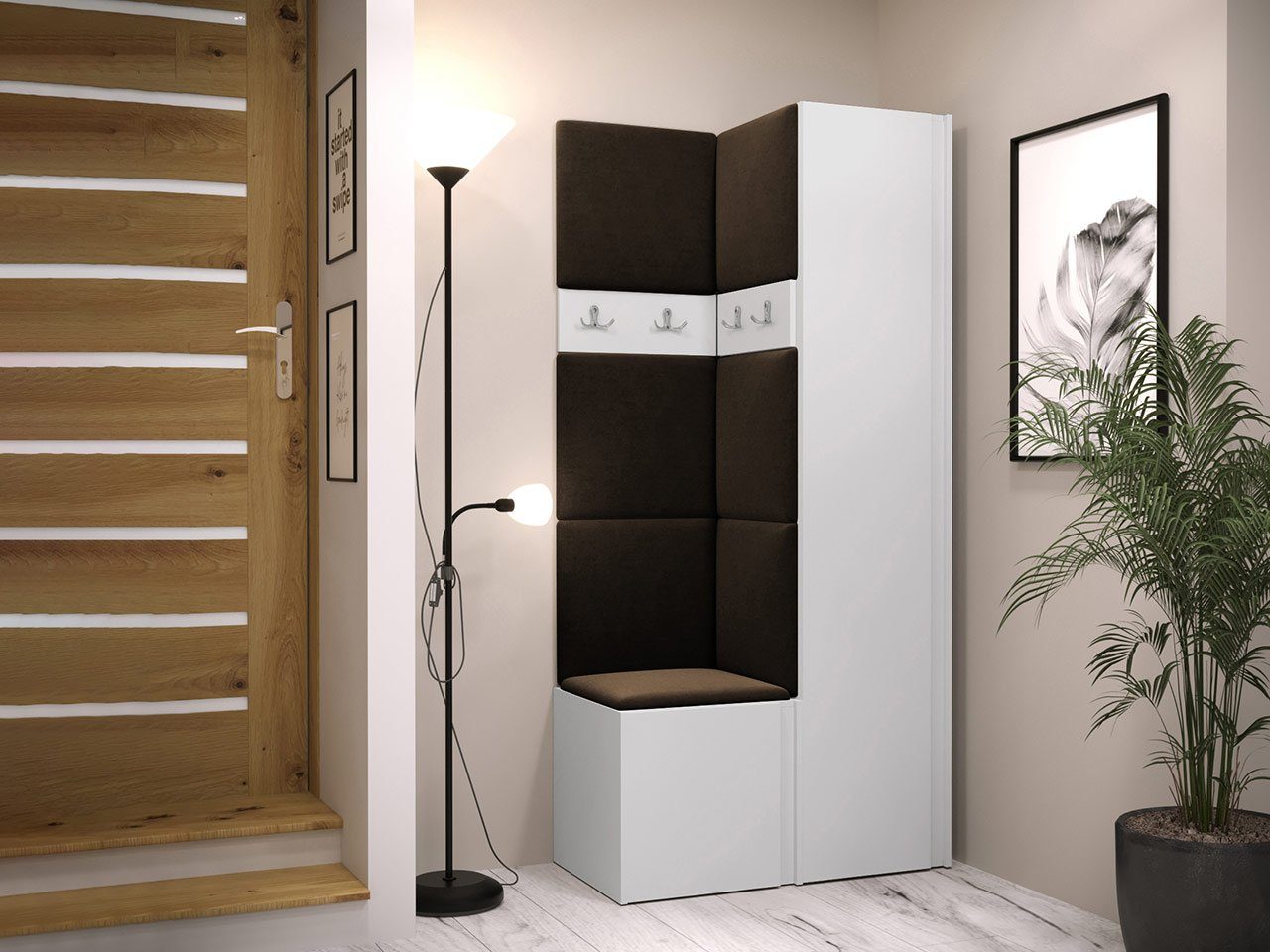 MIRJAN24 Garderoben-Set Orion XXIV, (Komplett-Set, Schuhschrank, günstig online kaufen
