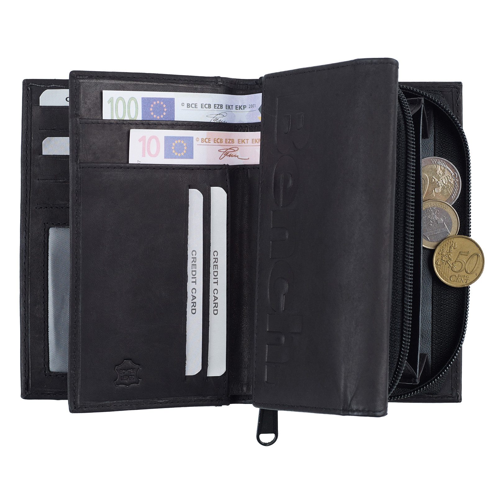 Bench. Geldbörse Damen Leder Geldbörse Portmonee günstig online kaufen