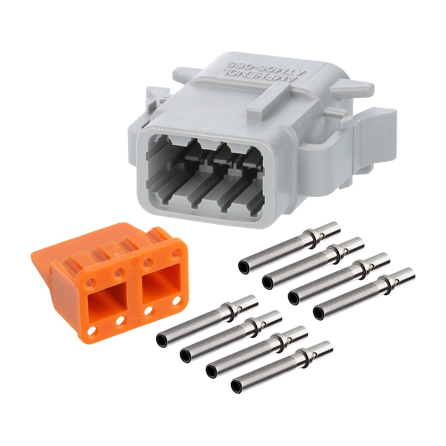 Amphenol DIN-Stecker Titel:AS-8SF 112 SET-Kabeldose ATM-Serie Buchse, Kodierung A, 8-polig, Keine Verpackungseinheiten, Kein Mindestauftragswert