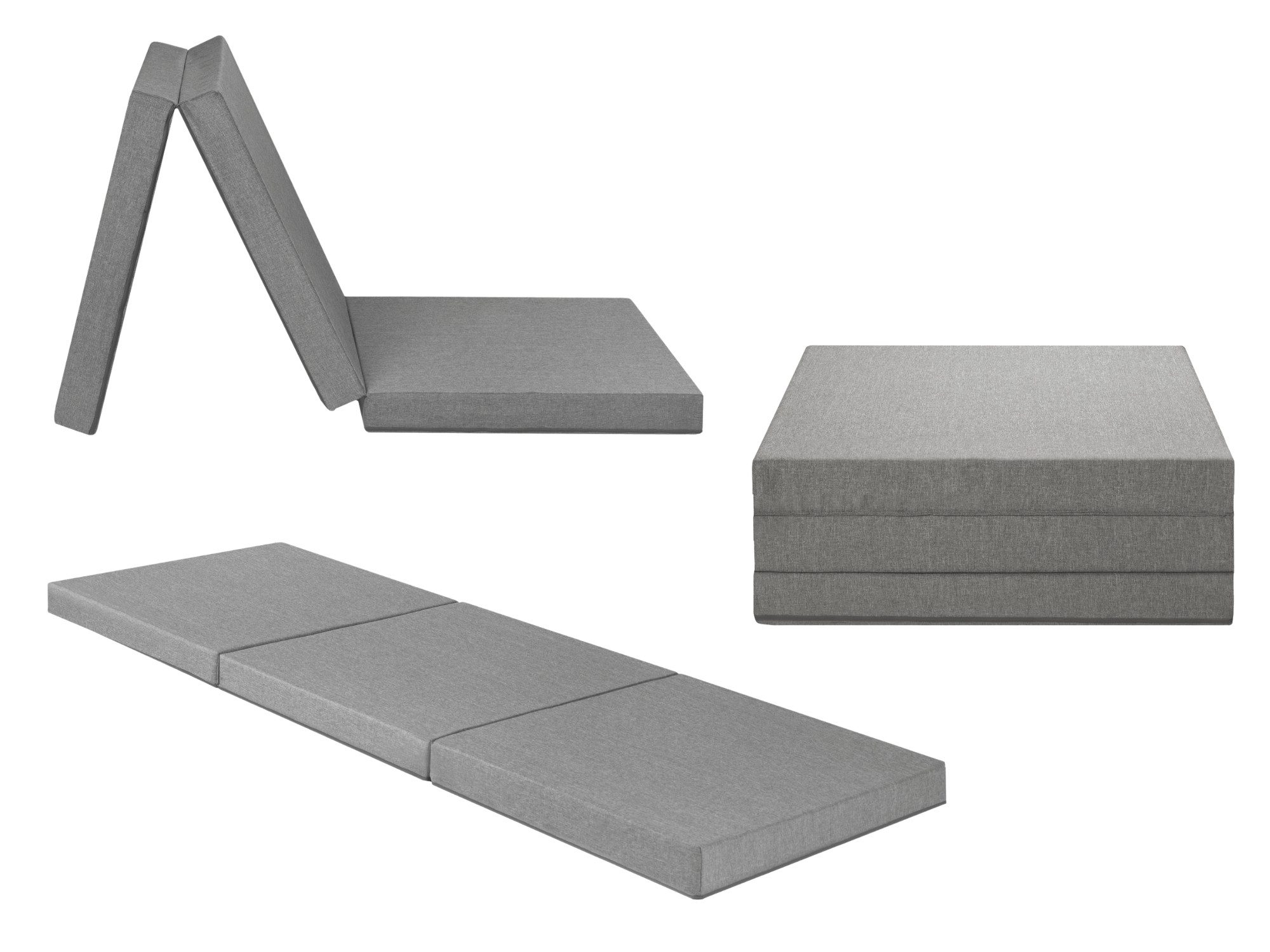 Klappmatratze Gästematratze, Badenia Trendline, 8 cm günstig online kaufen
