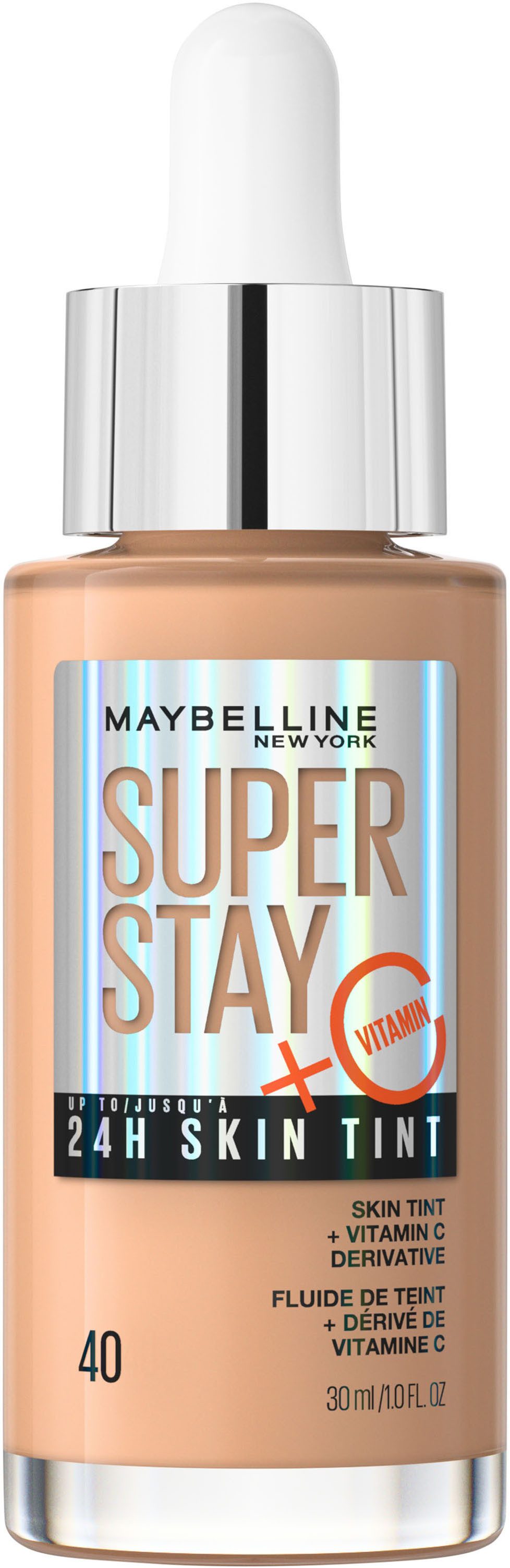 MAYBELLINE NEW YORK Foundation Maybelline New York Super Stay 24H Skin Tint, mit Vitamin C