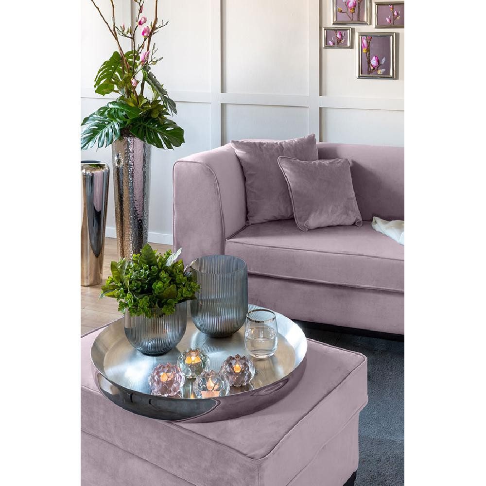 Fink Kerzenhalter Teelichthalter Lotta Lotusblüte Glas Mint