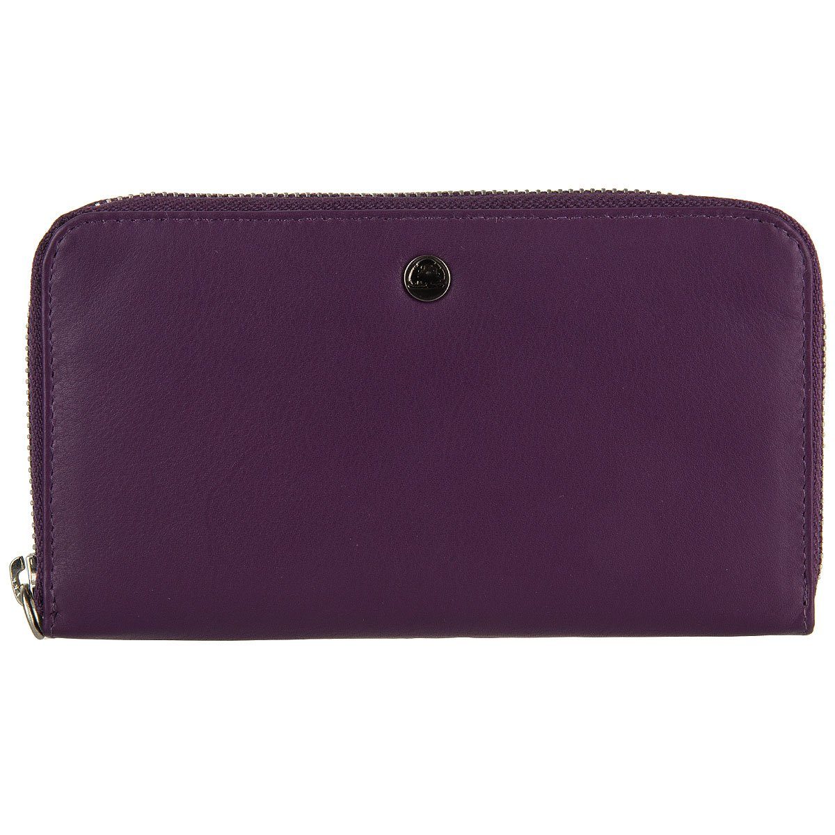 Greenburry Geldbörse Spongy Smartphone Handy Leder Reißverschluss Geldbörse Purple | Geldbörsen