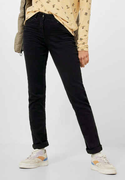 Cecil Slim-fit-Jeans in Unifarbe