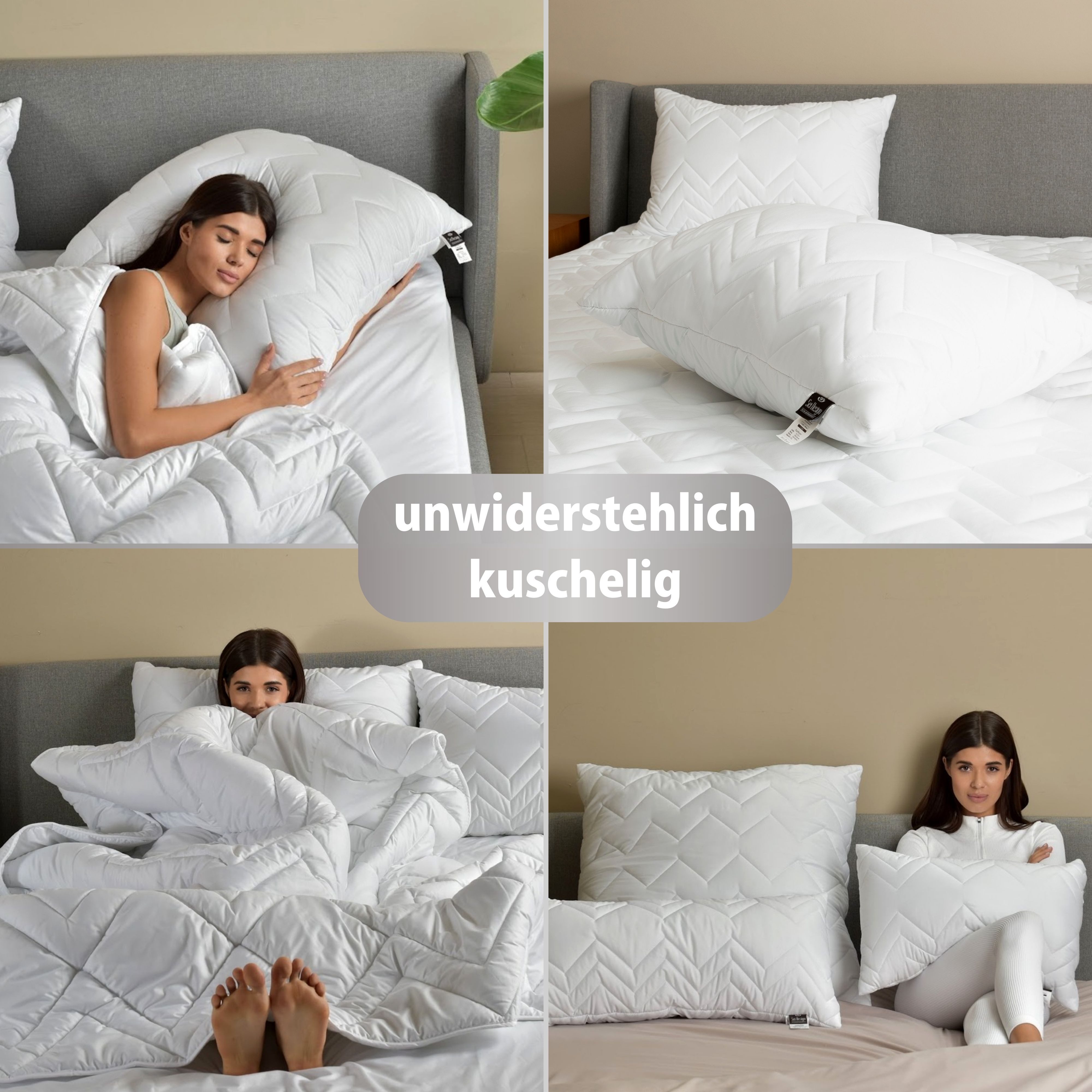 SEI Design Microfaserbettdecke Bettdecke Mikrofaserdecke Steppdecke günstig online kaufen