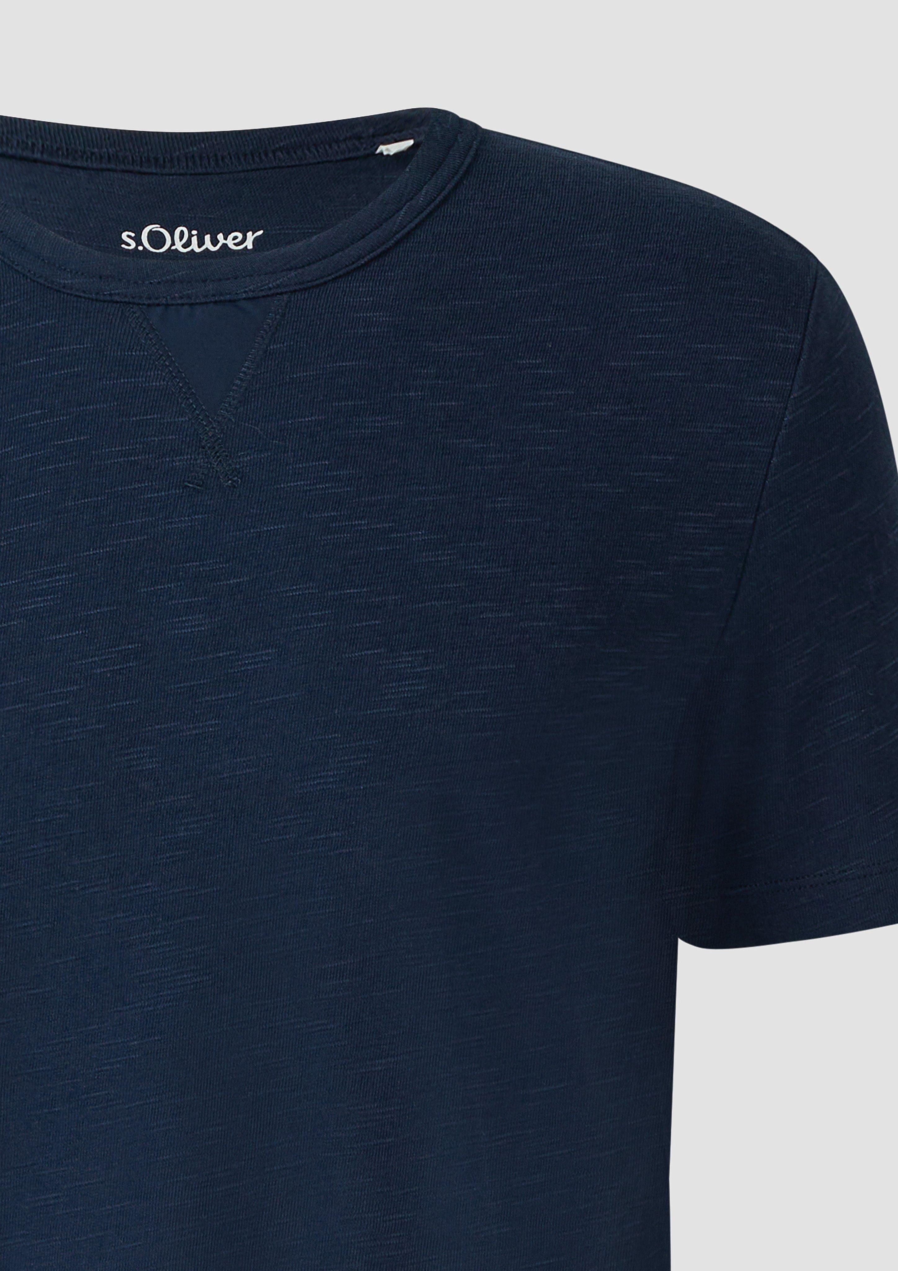 s.Oliver Kurzarmshirt T-Shirt aus Heavy Jersey günstig online kaufen
