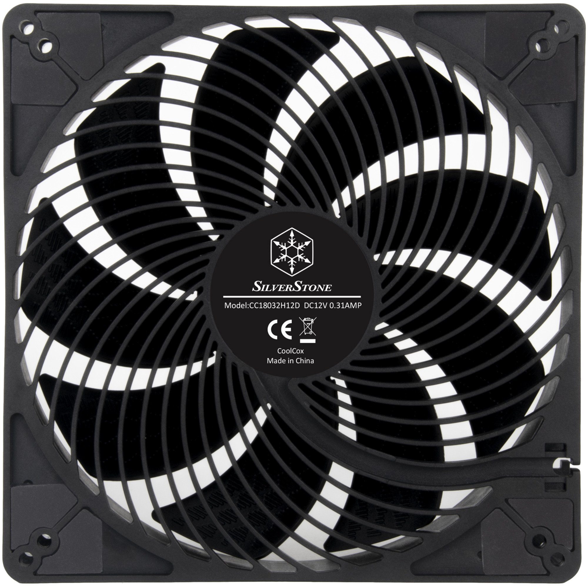 Silverstone Gehäuselüfter SilverStone SST-AP184i-PRO 180x180x32