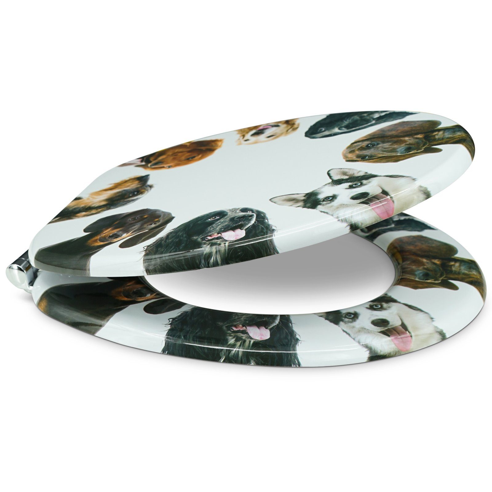 Sanfino WC-Sitz "Ring of Dogs" Premium günstig online kaufen