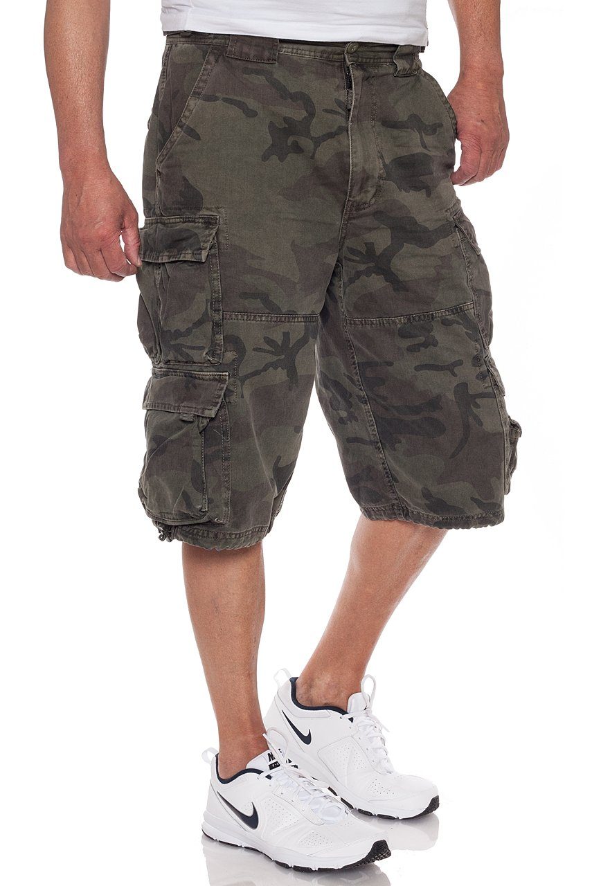 Jet Lag Cargoshorts 007 B Short mit Tarnmuster günstig online kaufen