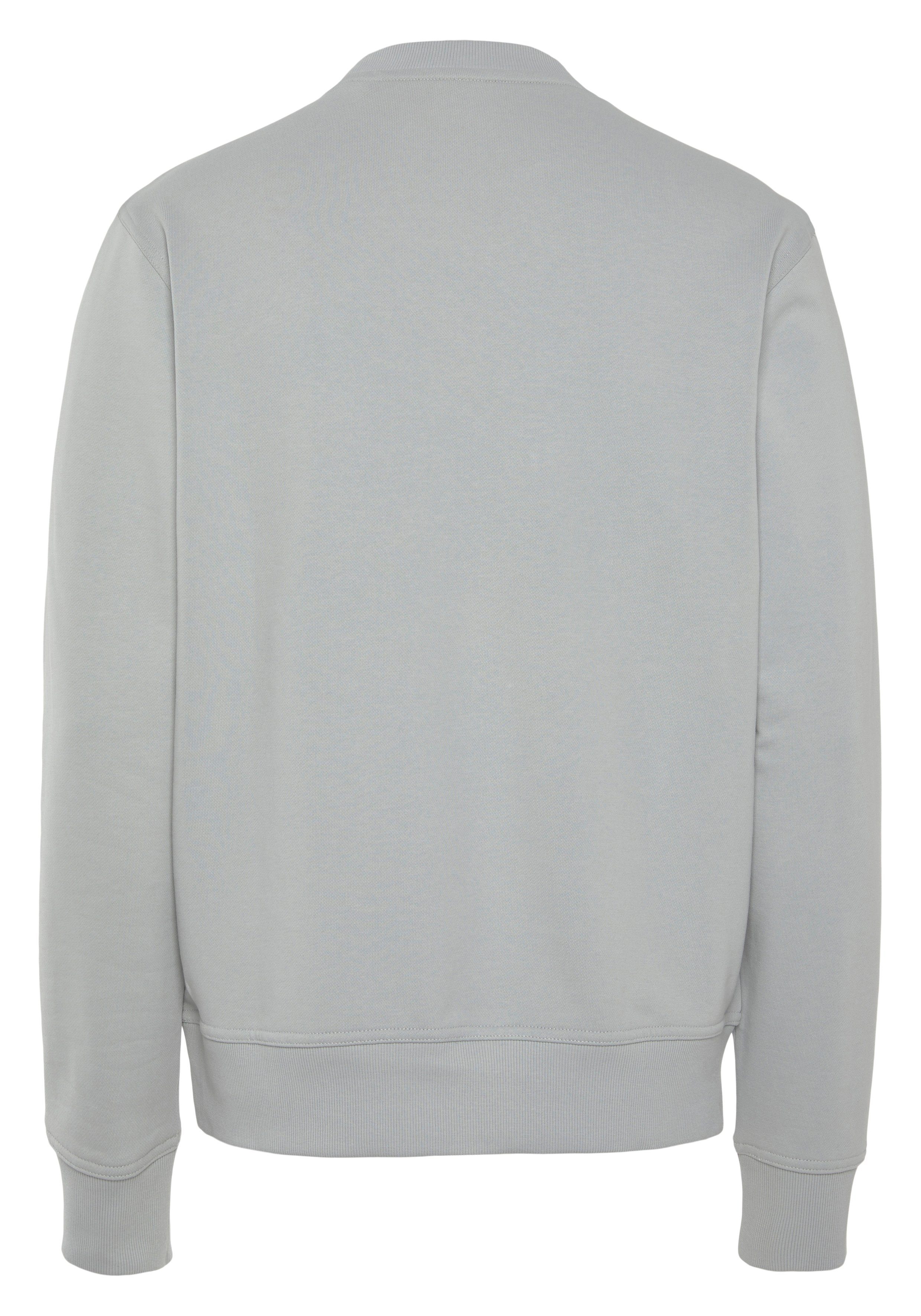 green mit Sweatshirt ORANGE WeBasicCrew BOSS Rundhalsausschnitt pastel